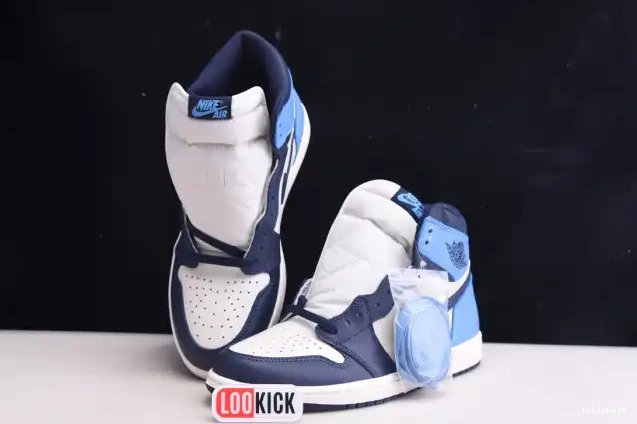 Reps TBkick Obsidian 1 Jordan 555088-140 Air OG Retro High 0606